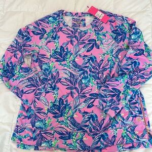 L Lilly Pulitzer Beach comber pullover sweatshirt